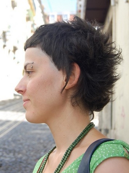 cieniowane fryzury krótkie uczesanie damskie zdjęcie numer 108A